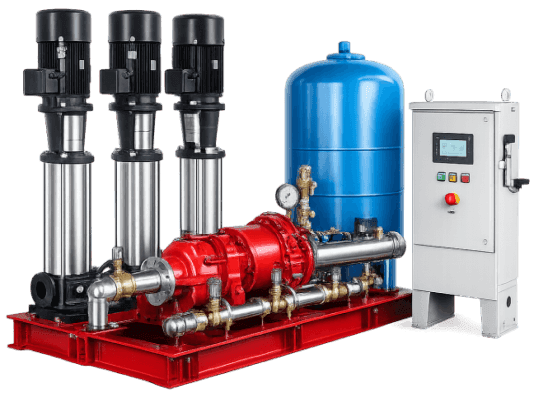 Hydropneumatics system